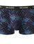 Boxer élastiqué fantaisie - lot de 4 (rouge + bleu)
