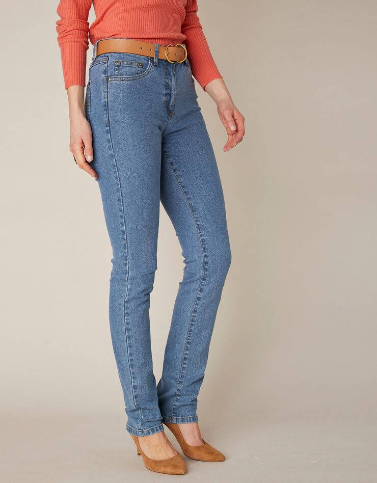 Jean droit stretch - petite stature (bleached) Jean droit stretch - petite stature (bleached)
