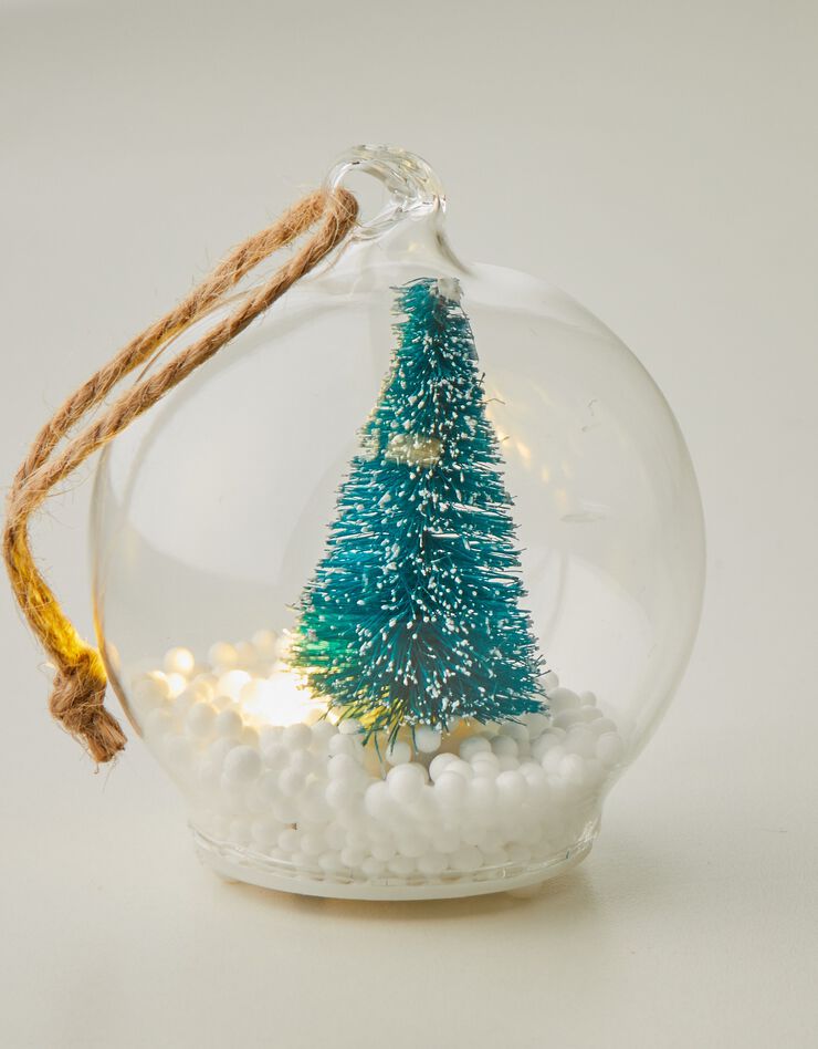 Boule lumineuse à suspendre (unique)