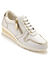 Derbies à lacets, petit compensé (blanc)