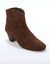 Boots western cuir (chocolat)
