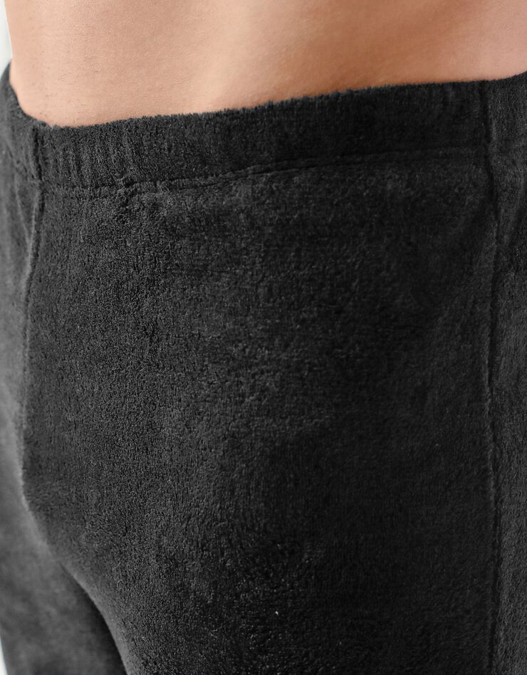 Pyjama bicolore maille polaire manches longues (gris) Pyjama bicolore maille polaire manches longues (gris)