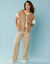 Gilet sans manches maille poilue, Spécial Petites (beige)