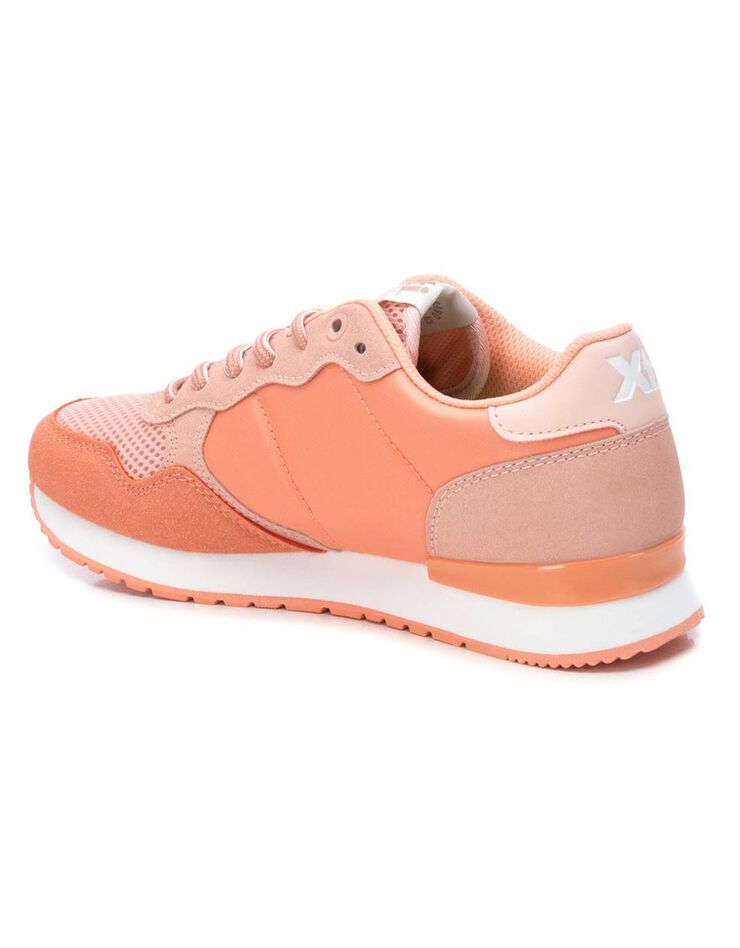 Baskets mode à lacets (corail)