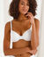 Soutien-gorge paddé microfibre « My fit » effet seconde peau -  avec armatures souples (blanc)