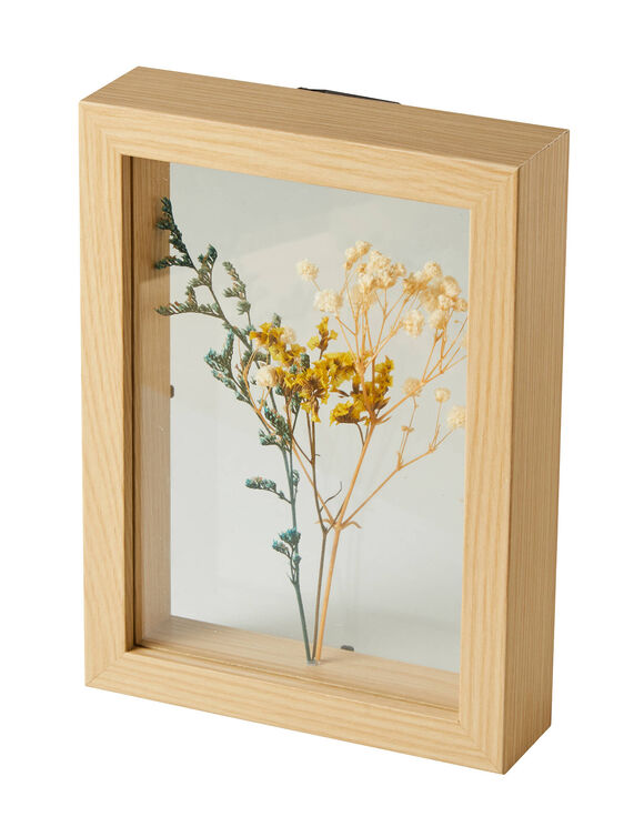 Cadre fleurs séchées (unique)