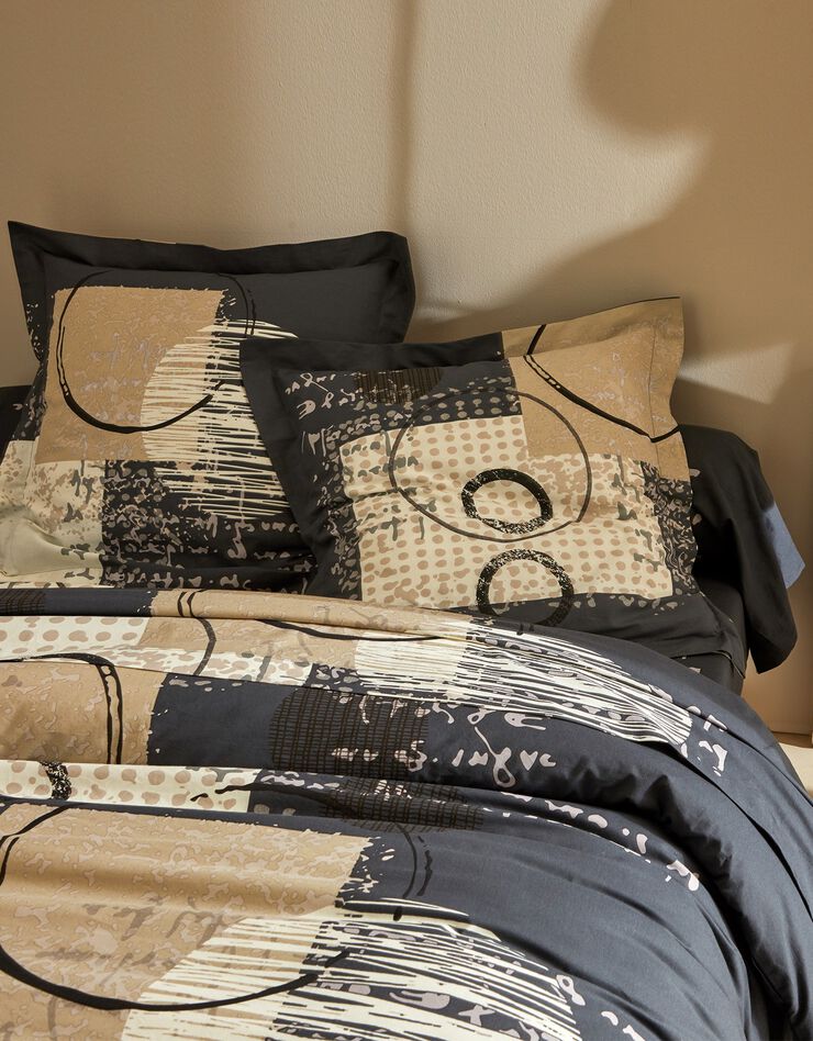 Linge de lit Diane - coton (carbone)