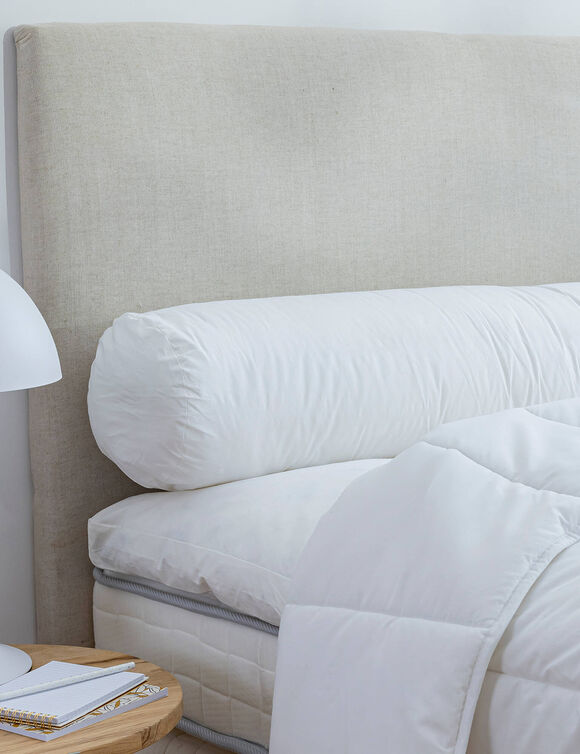 Traversin anti-acariens Proneem&reg; ferme (blanc)