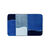 Tapis de bain Patchwork (bleu)