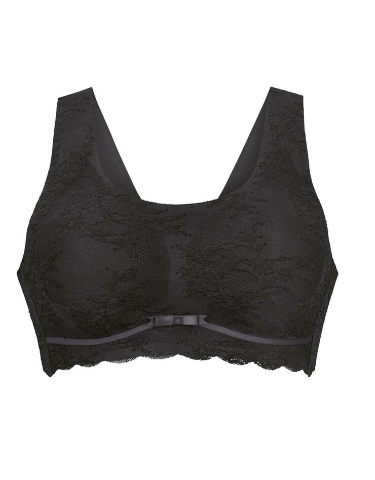 Brassière moulée Essential Lace sans armatures (noir) Brassière moulée Essential Lace sans armatures (noir)