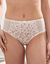 Culotte maxi coton dentelle imprimé fleurettes Coria - lot de 2 (ivoire)