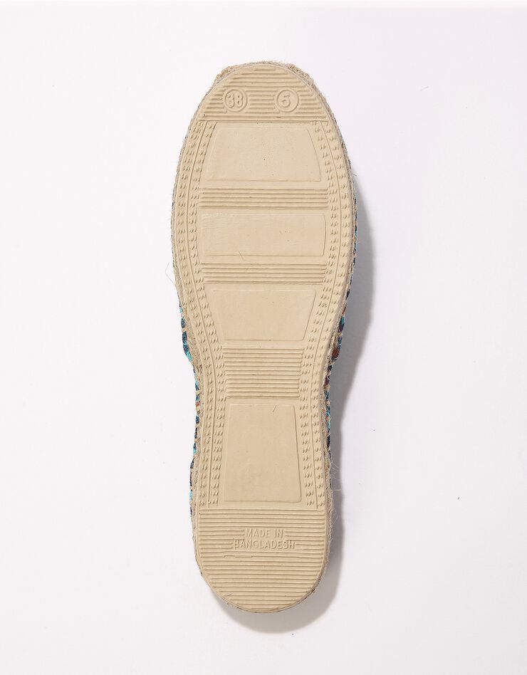 Espadrilles imprimées (turquoise) Espadrilles imprimées (turquoise)