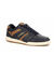 Baskets homme biais contrast&eacute;s Arlo (marine / caramel)