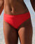 Bas de maillot de bain forme midi uni Solaro (grenadine)