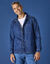 Veste worker boutonnée 3 poches jean coton (stone)