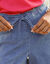 Short large en denim (bleached)