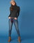 Sous-pull col roulé stretch (noir)