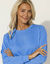 Sweat molleton uni (bleu)