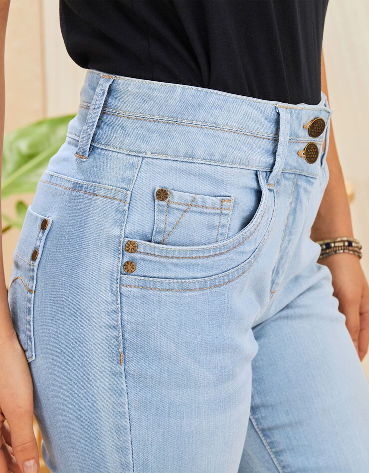 Jean délavé coupe bootcut stretch (bleached) Jean délavé coupe bootcut stretch (bleached)