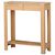 Console haute, 2 tiroirs, 1 tablette (naturel)