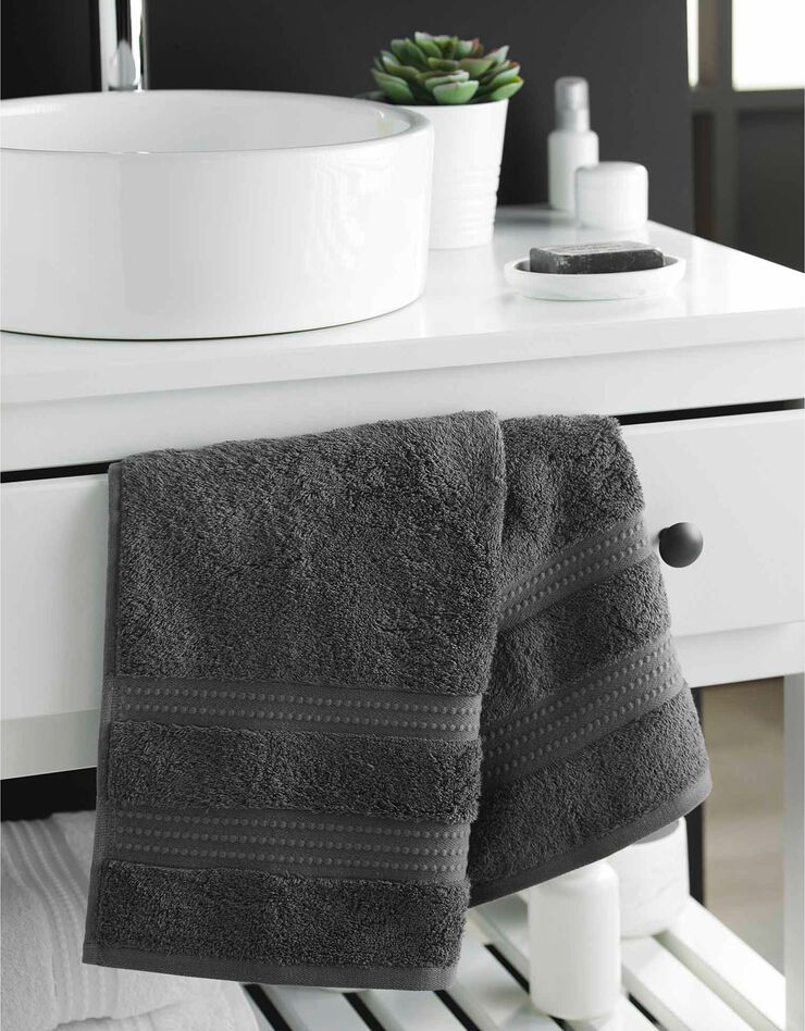 Éponge coton - haute qualité 600g/m2 (gris)