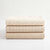 Torchons assortis coton beige - lot de 3 (beige)
