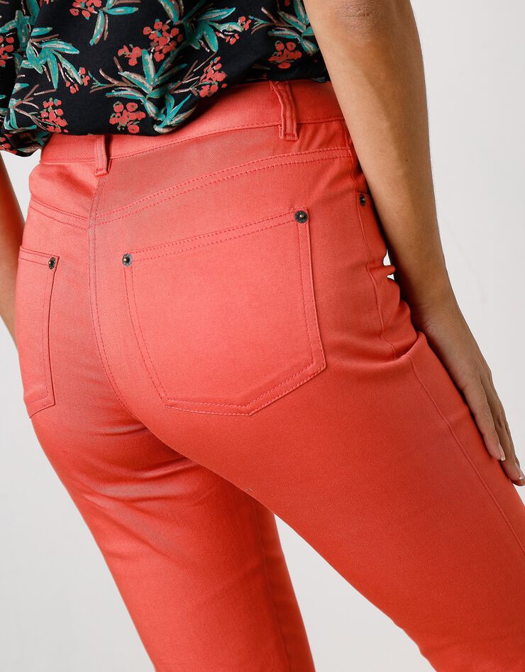 Pantalon fuselé couleur (mandarine) Pantalon fuselé couleur (mandarine)