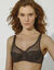 Soutien-gorge "Golden Zebra", avec armatures (marron)