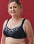 Soutien-gorge post-op&eacute;ratoire en microfibre "Caminata", sans armatures (marine)