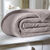 Couverture microfibre (taupe)