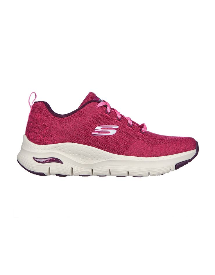 Baskets Arch Fit - Comfy Wave en mesh respirant (framboise)