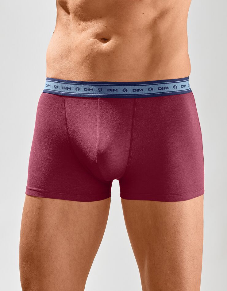 Boxer Green Bio - lot de 3 (rouge + bleu) Boxer Green Bio - lot de 3 (rouge + bleu)