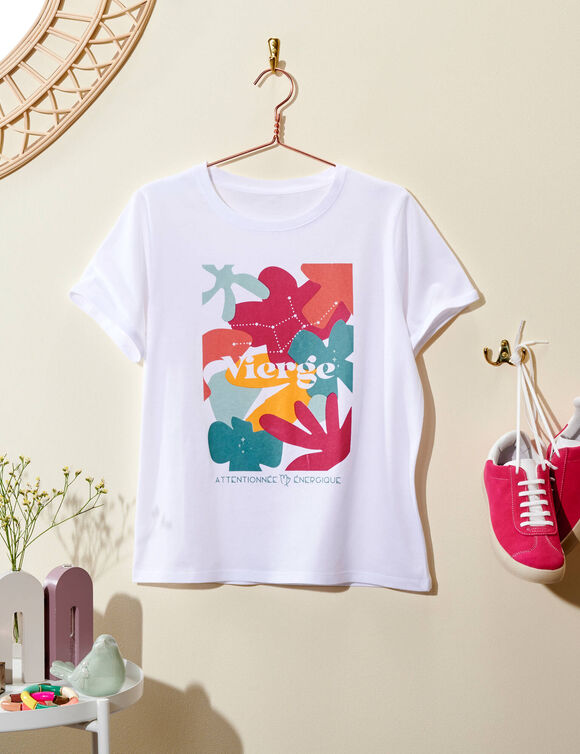 T-shirt signes astrologiques (vierge)