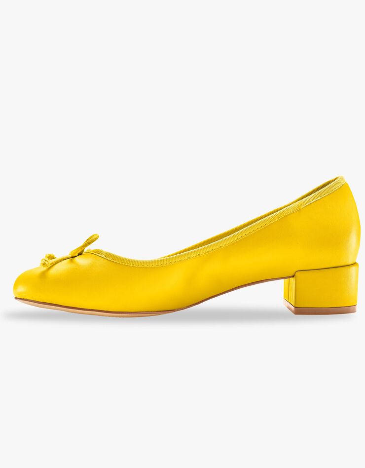 Ballerines petit talon (curry) Ballerines petit talon (curry)