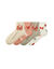 Mi-chaussettes motifs papillons - lot de 4 paires  (nude)