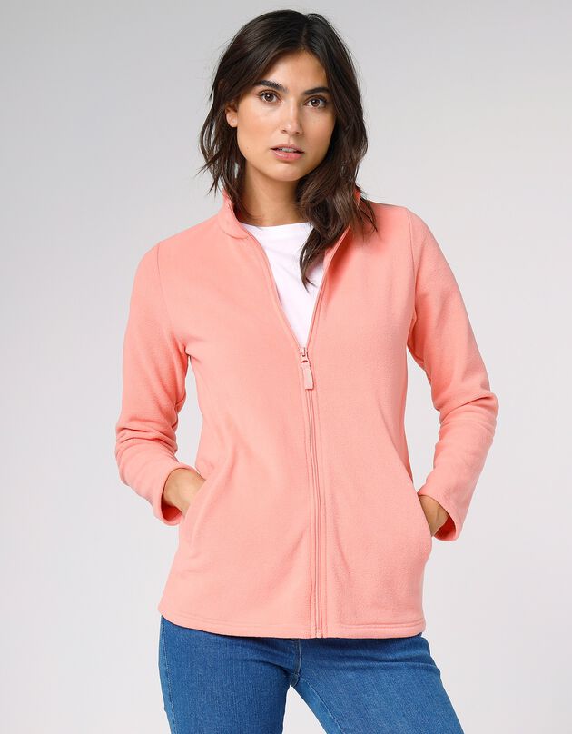 Veste polaire zippée manches longues (pêche)