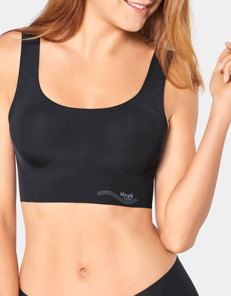 Soutien-gorge forme brassière Zerofeel - sans armatures (noir) Soutien-gorge forme brassière Zerofeel - sans armatures (noir)