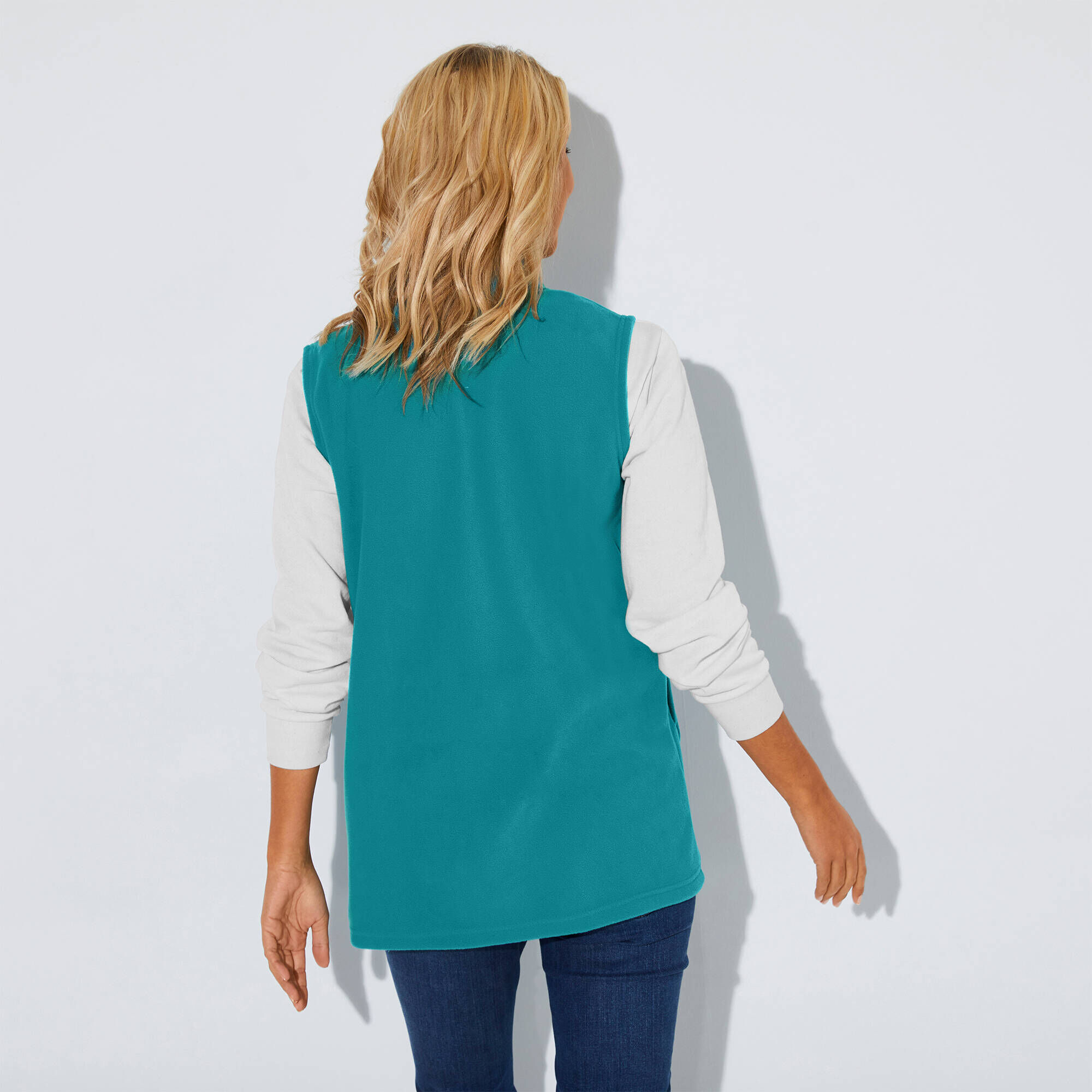 Veste Polaire Sans Manches Enfant - Zippée - Softshell Chaud - Pour Fille Et Garçon - Taille 128 - 8
