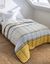 Couette microfibre imprimée Blanca 200g/m2 (jaune / blanc / noir)