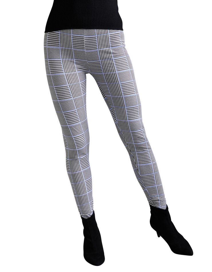 Legging maille imprimé carreaux (noir / blanc) Legging maille imprimé carreaux (noir / blanc)
