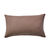 Housse de coussin unie bachette - lot de 2 (taupe)