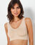 Brassière invisible microfibre stretch sans coutures - lot de 3 (noir + blanc + peau)