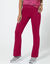 Legging trompette maille jersey (cerise)