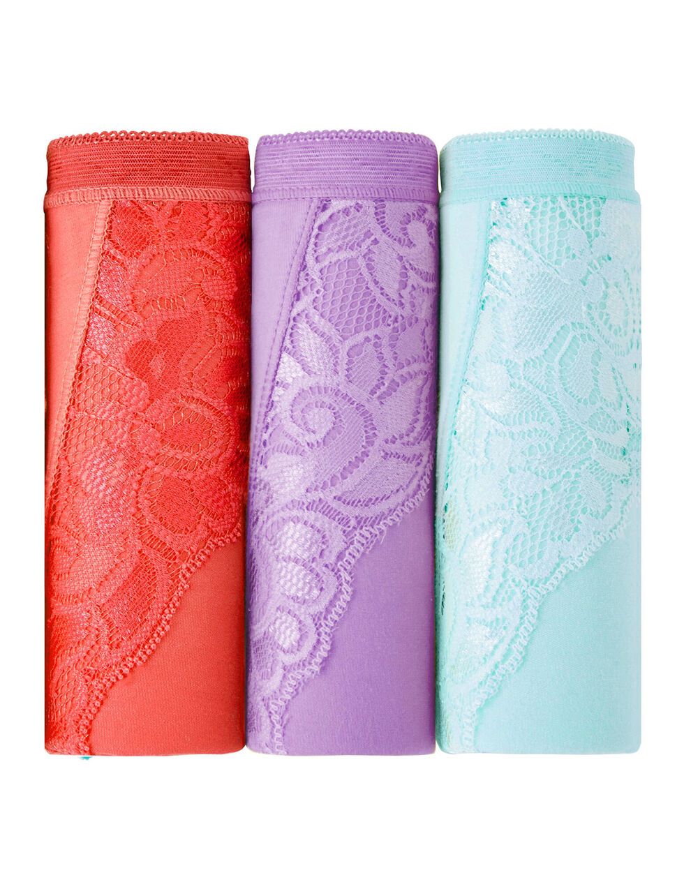 KAPORAL - Caraco en dentelle - corail - L - Corail - Tee-shirts et