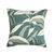 Housse de coussin imprimé feuillage - lot de 2 (vert)