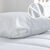 Sous-taie protection oreiller PVC imperm&eacute;able (blanc)