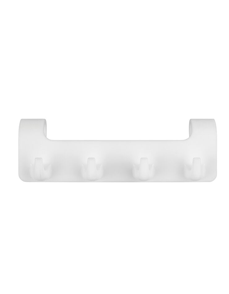 Support 4 crochets pour radiateur sèche-serviettes (blanc) Support 4 crochets pour radiateur sèche-serviettes (blanc)