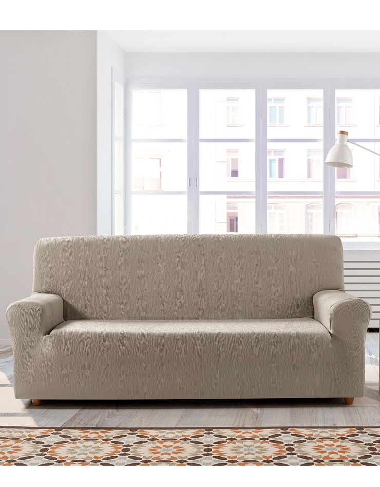 Housse fauteuil et canapé "Beta" (taupe)
