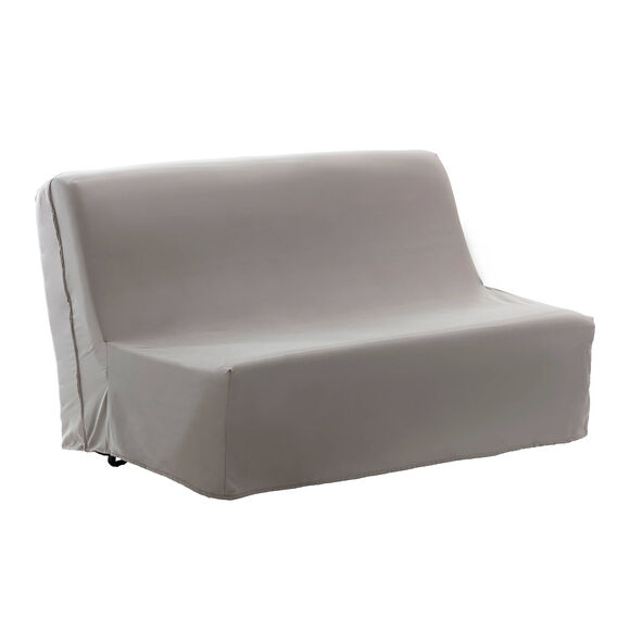 Housse canap&eacute; BZ en microfibre (taupe)