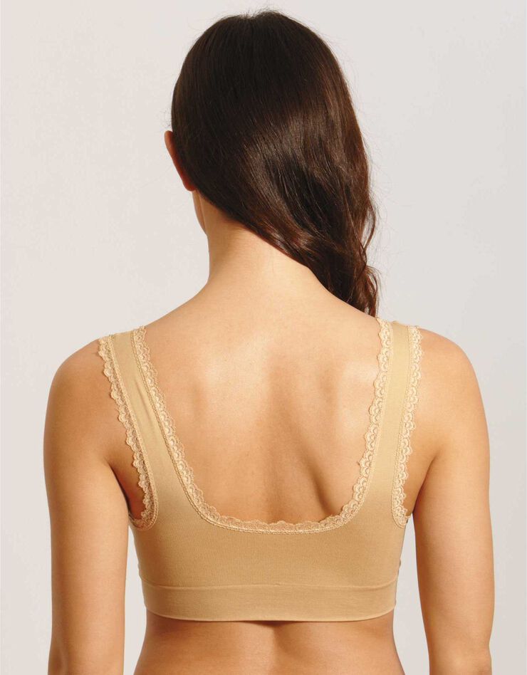 Soutien-gorge brassière Bravolace Bravo™ - lot de 3 (blanc / noir / chair) Soutien-gorge brassière Bravolace Bravo™ - lot de 3 (blanc / noir / chair)